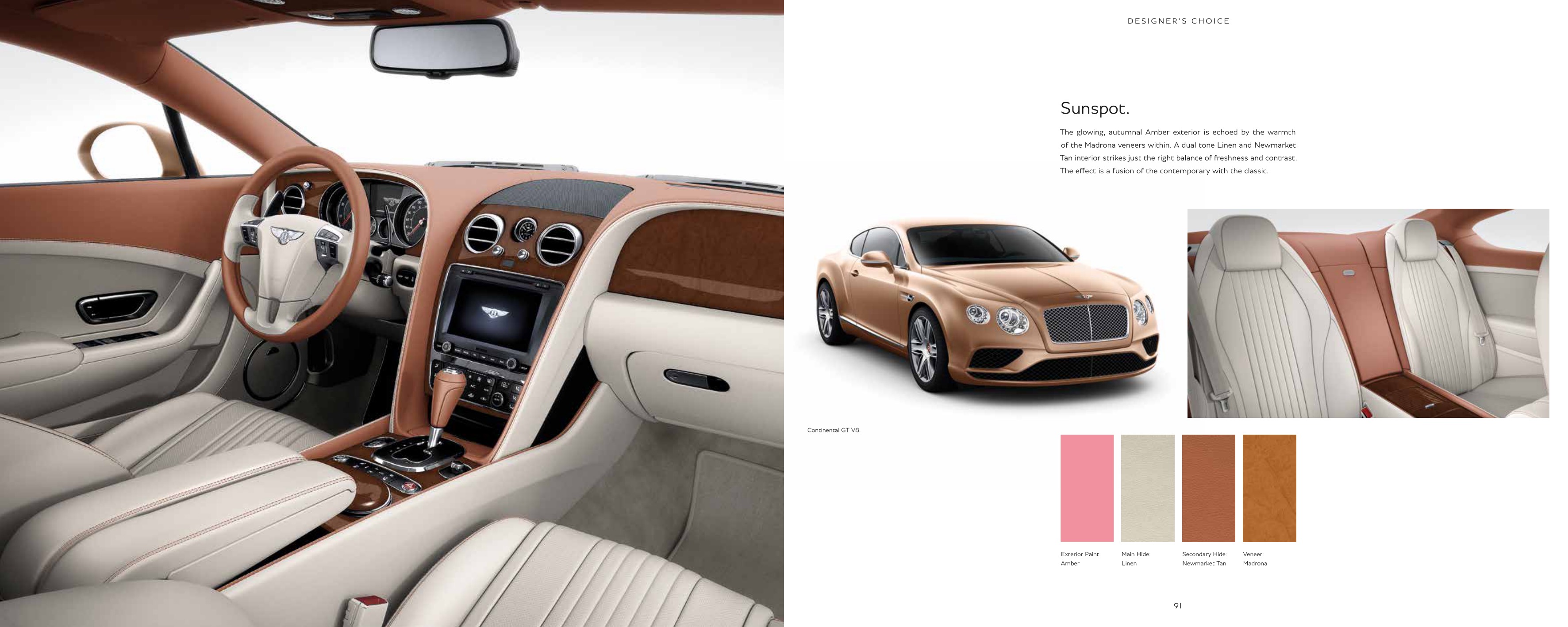 2016 Bentley Continental GT Brochure Page 7